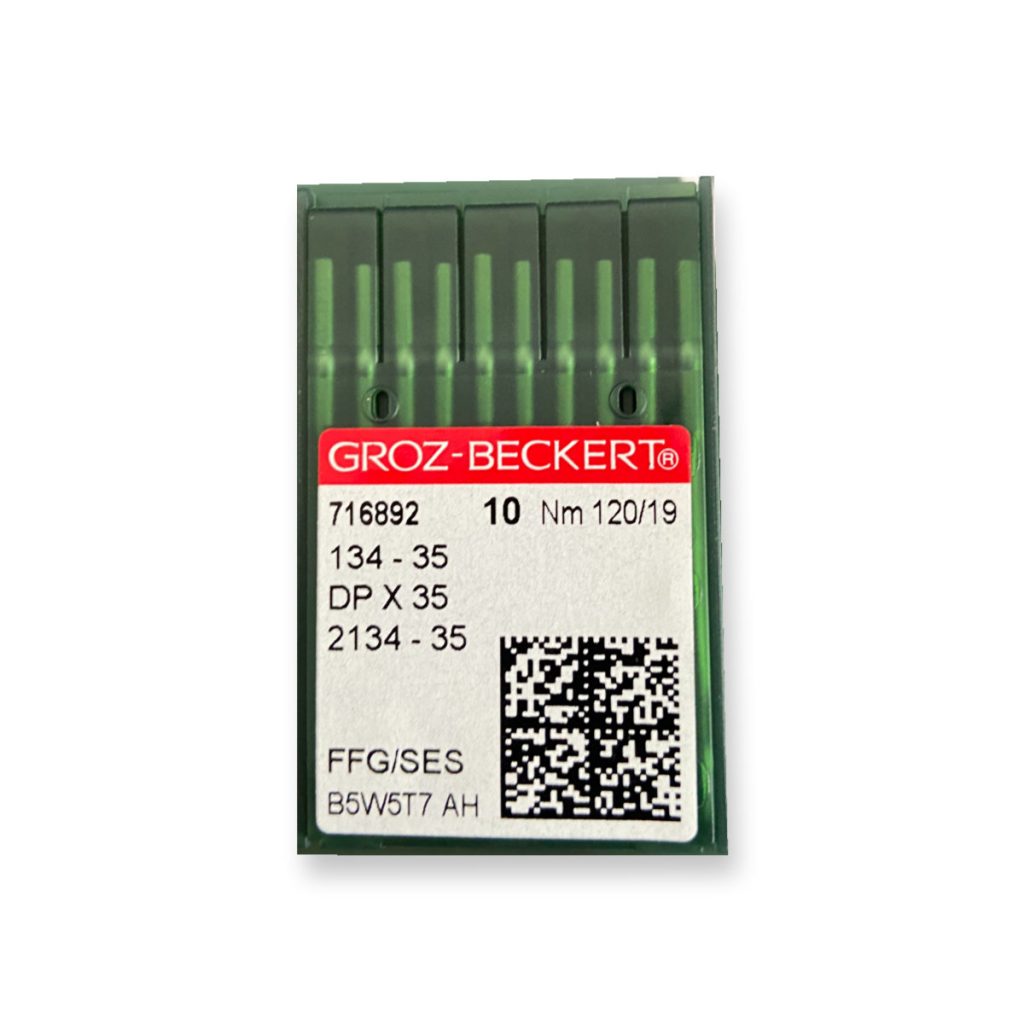 100 Aghi Per Macchina Da Cucire Industriale 134 SES 135x5 - Punta 10/70, Compatibili Con Juki, Brother, Singer, Pfaff E Molti Altri